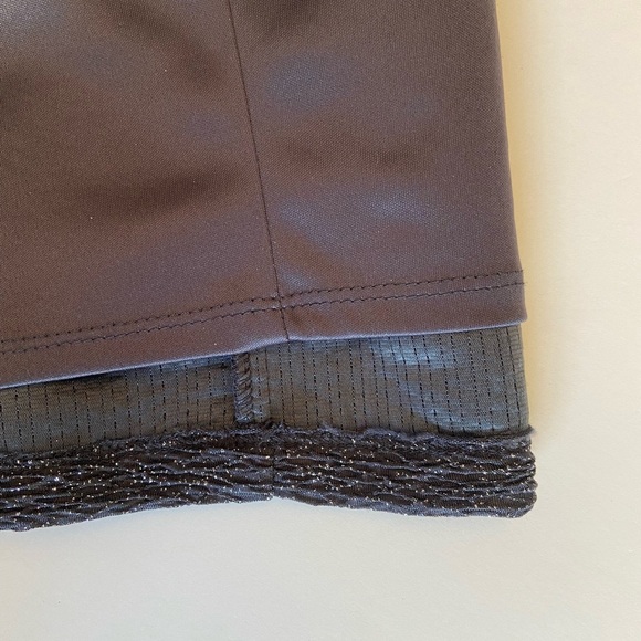 Eliza J Glitter Knit Cocktail Sheath Dress Jeweled Collar Bodycon Pewter Gray 6 - Picture 12 of 13